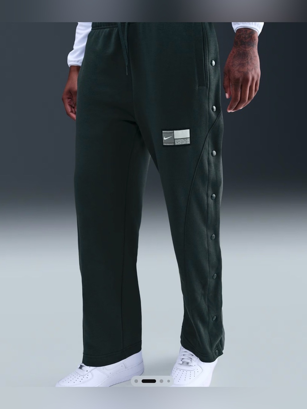 Nike Women's Fleece Tear-Away Basketball Pants